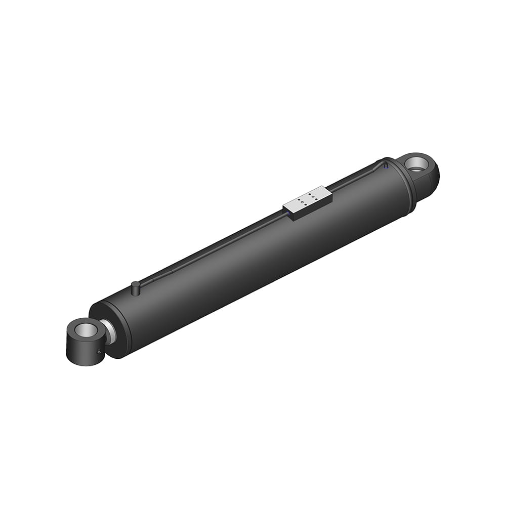 Jembatan Inspeksi Kendaraan Hidrolik Lengan Utama Silinder Luffing