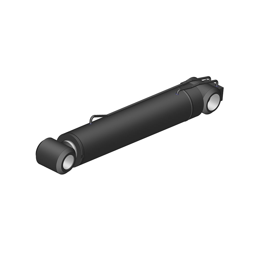 Jembatan Inspeksi Kendaraan Silinder Outrigger Hidraulik