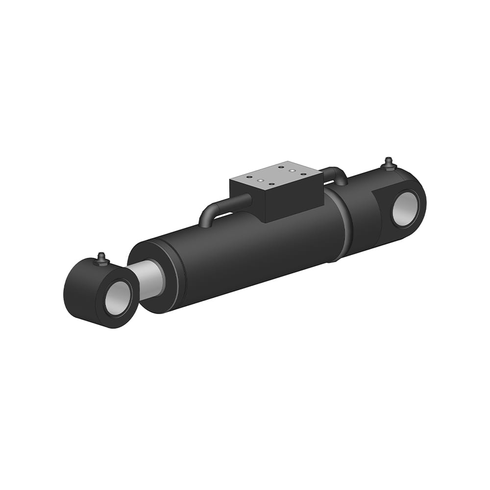 Jembatan Inspeksi Kendaraan Silinder Leveling Hidraulik