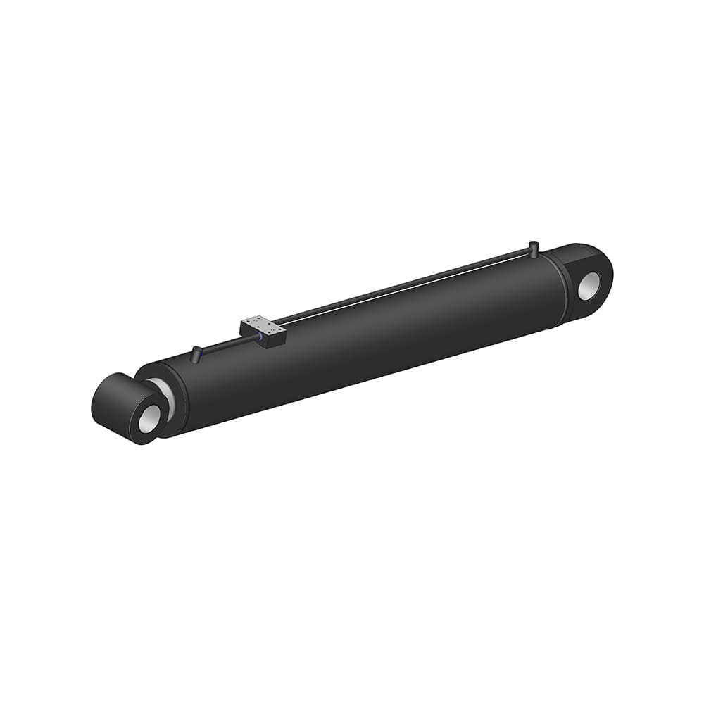 Silinder luffing hidrolik crane loader loader