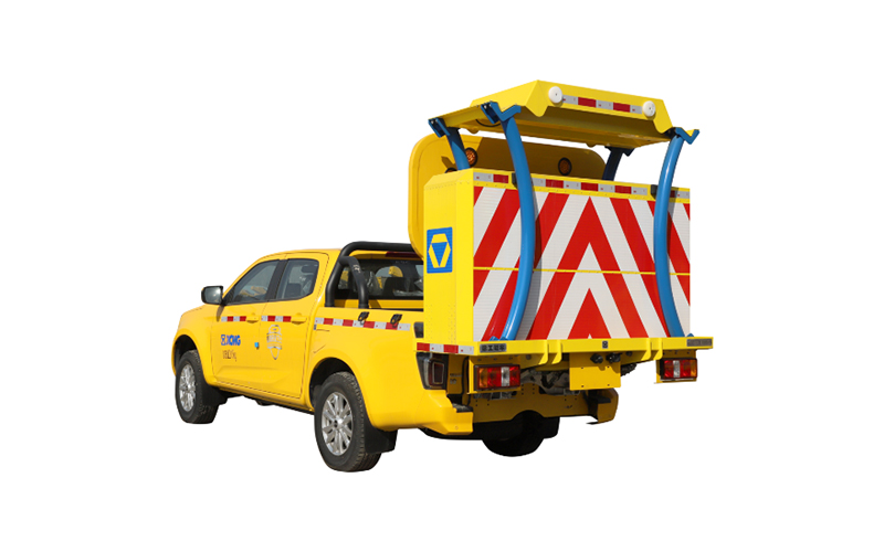 Silinder hidrolik untuk tanda kendaraan buffer anti-tabrakan